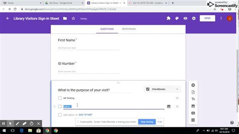 Google Forms: Sign.